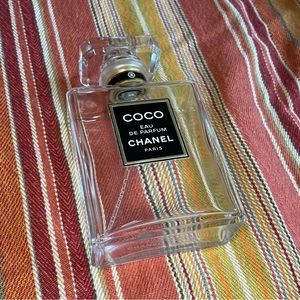Empty Chanel COCO Eau de Parfum bottle 100ml (3.4 oz)